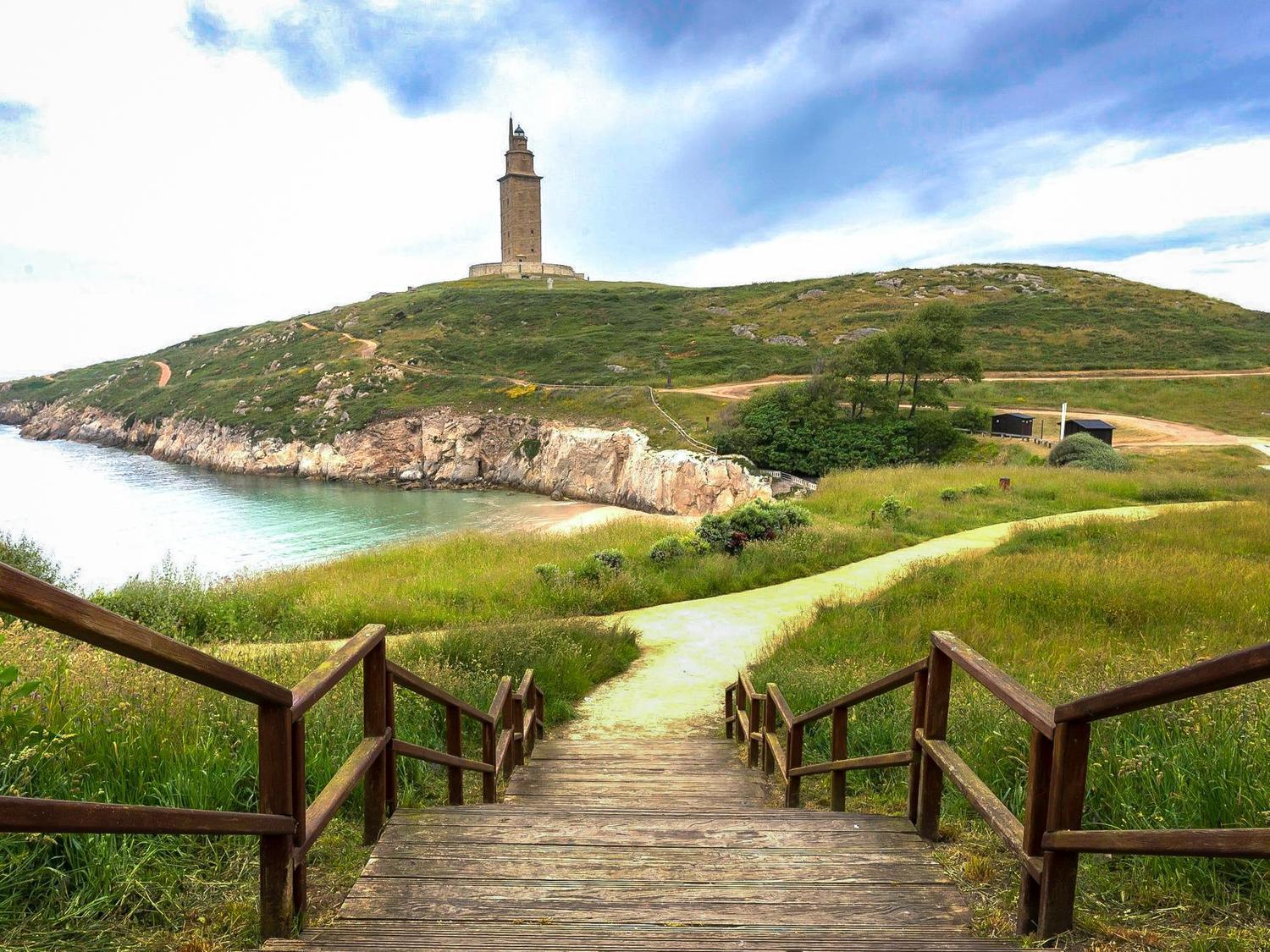 Sakura Homes Torre De Hercules 4 Plazas A Coruna Luaran gambar